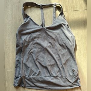 Prana Light Purple Performance Built in Bra Top Size Medium